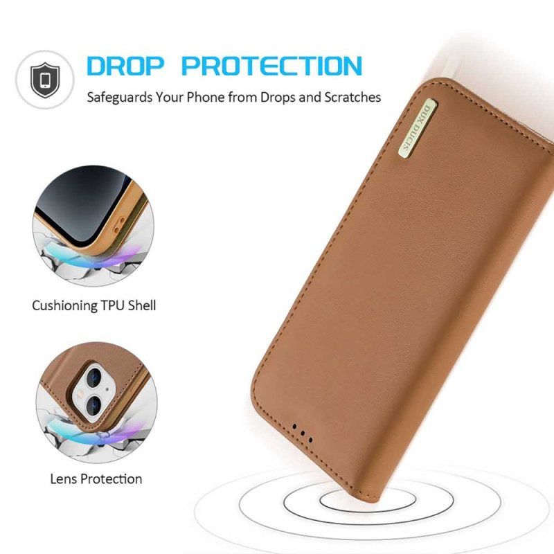 Schutzhülle Für iPhone 15 Plus Flip Case Hivo-serie Dux Ducis