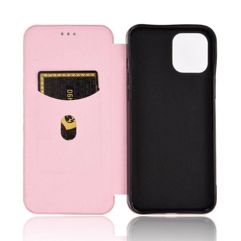 Flip Case Für Iphone 13 Pro Max Kohlefaser