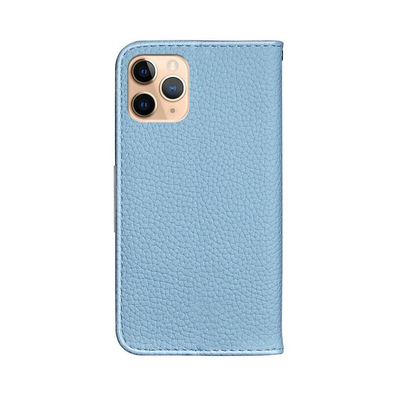 Flip Case Für Iphone 13 Pro Max Litchi Ultra Chic Kunstleder