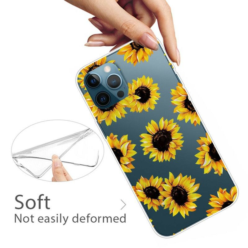Hülle Für Iphone 13 Pro Max Sonnenblumen