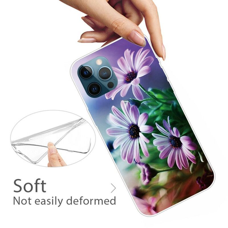 Hülle Iphone 13 Pro Max Realistische Blumen