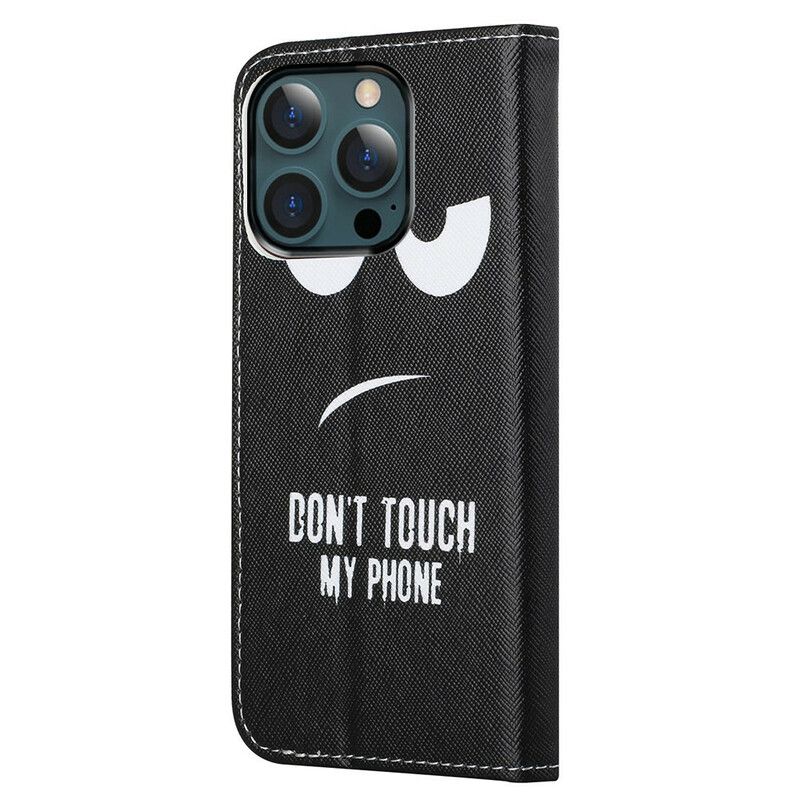 Lederhüllen Für Iphone 13 Pro Max Berühren Sie Mein Telefon Nicht