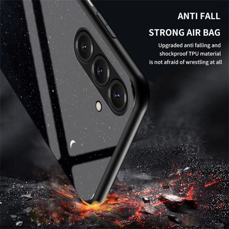 Hülle Für Samsung Galaxy S26 Plus Gehärtetes Glas Mit Sternenhimmel-optik