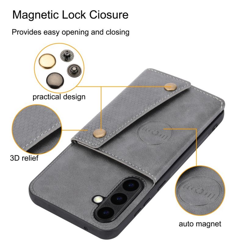 Hülle Für Samsung Galaxy S26 Plus Kartenhalter In Lederoptik