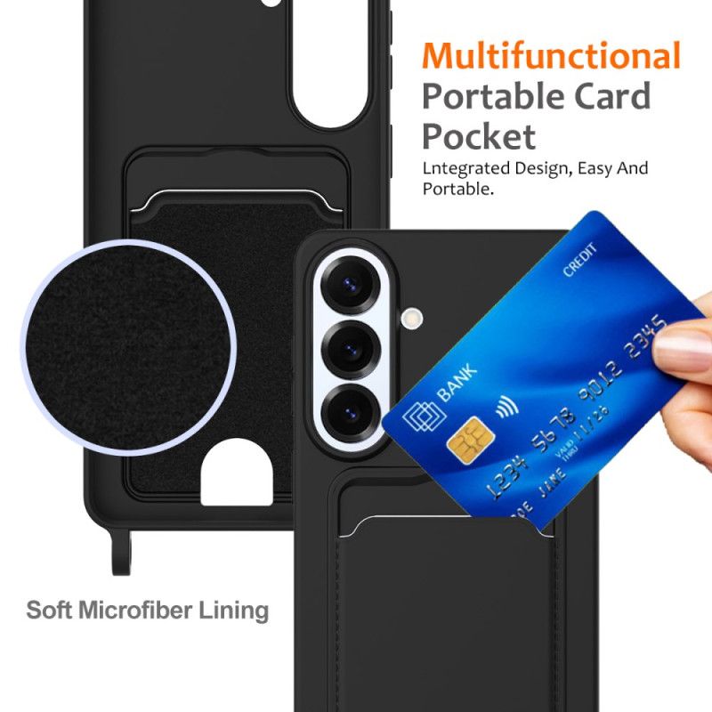 Hülle Für Samsung Galaxy S26 Plus Kartenhalter Mit Lanyard