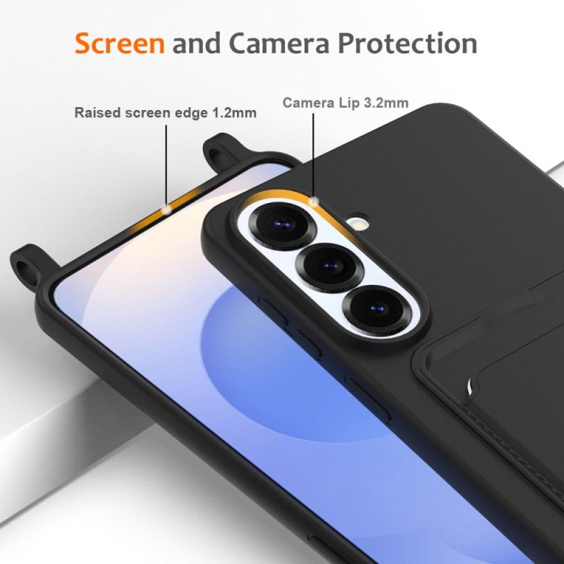 Hülle Für Samsung Galaxy S26 Plus Kartenhalter Mit Lanyard