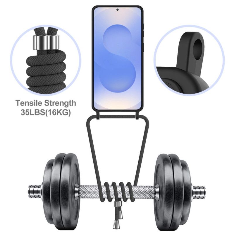 Hülle Für Samsung Galaxy S26 Plus Kartenhalter Mit Lanyard