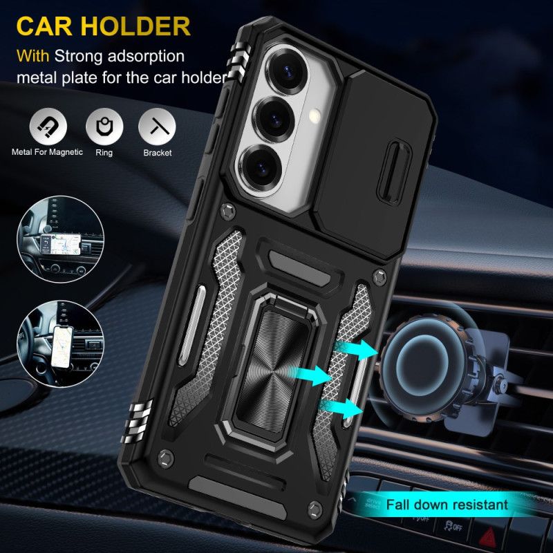 Hülle Samsung Galaxy S26 Plus Handyhülle Schiebebarer Linsenschutz