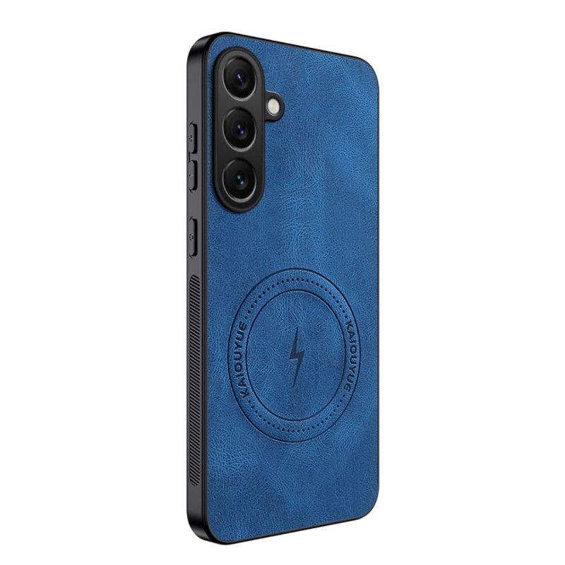 Hülle Samsung Galaxy S26 Plus Magnetische Lederoptik