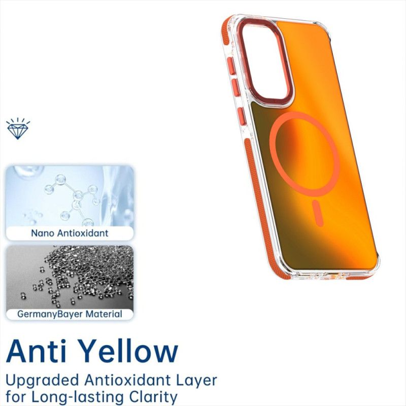 Hülle Samsung Galaxy S26 Plus Magnetverschluss Mit Fluoreszierendem Design