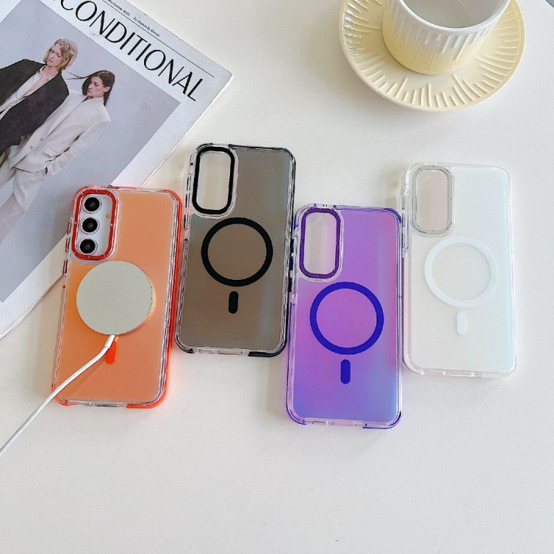 Hülle Samsung Galaxy S26 Plus Magnetverschluss Mit Fluoreszierendem Design