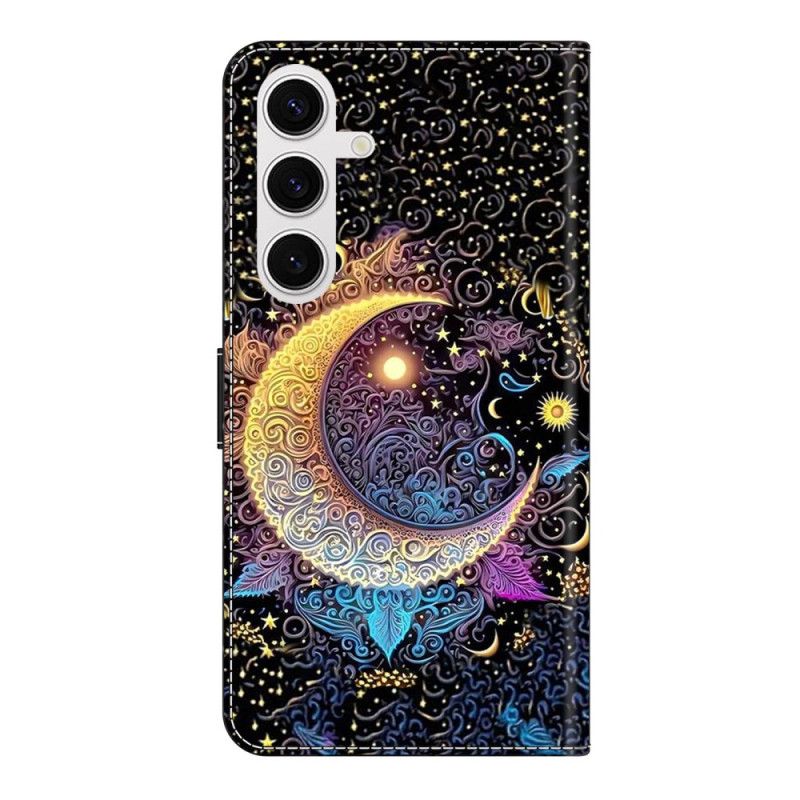 Lederhüllen Für Samsung Galaxy S26 Plus Heller Mond