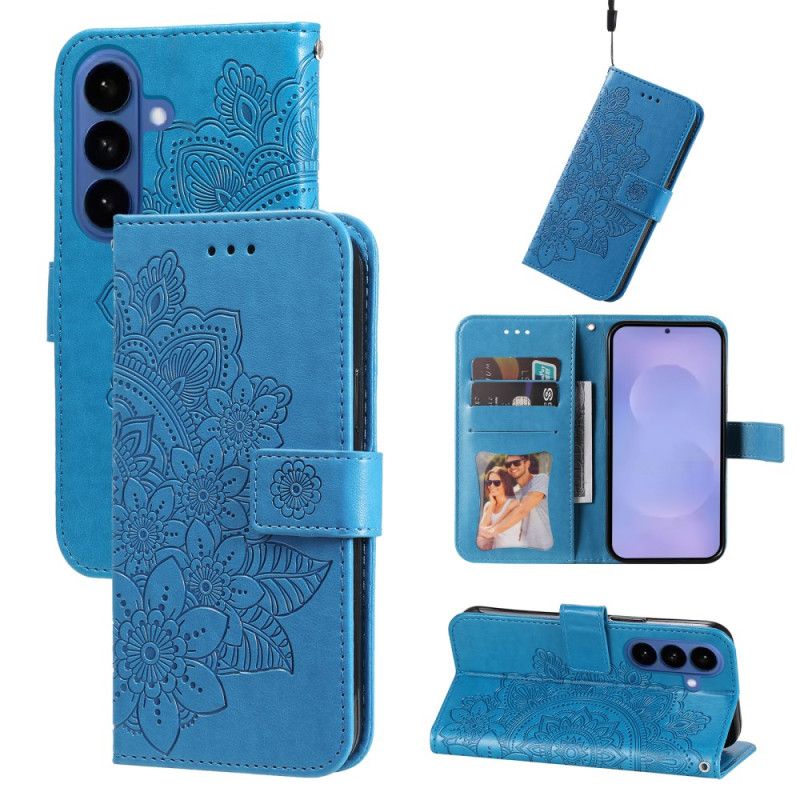 Lederhüllen Für Samsung Galaxy S26 Plus Mandala-druck