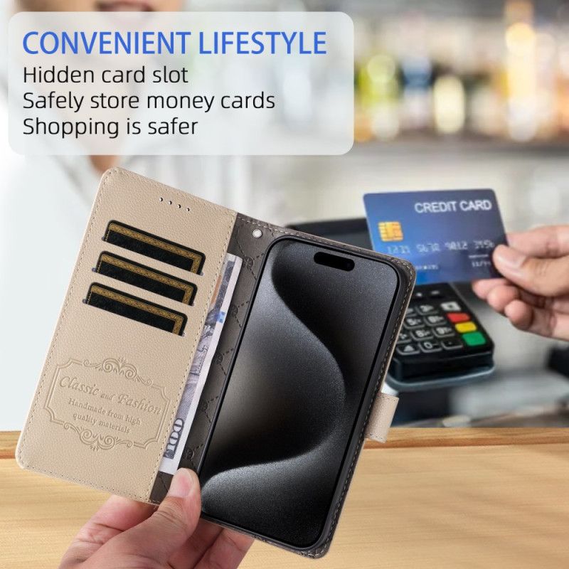 Lederhüllen Für Samsung Galaxy S26 Plus Rfid-blockierung Und 3 Kartenfächer