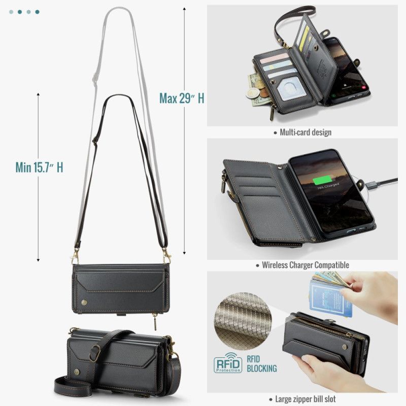 Lederhüllen Samsung Galaxy S26 Plus 10 Caseme Karten Halterungen