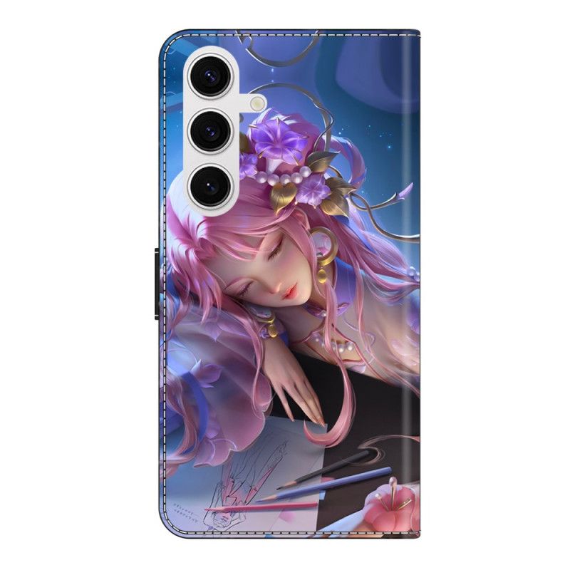 Lederhüllen Samsung Galaxy S26 Plus Handyhülle Dornröschen