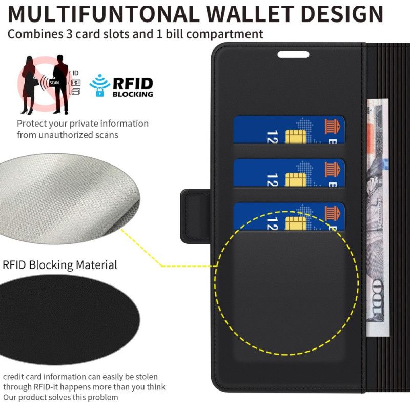 Lederhüllen Samsung Galaxy S26 Plus Handyhülle Rfid-blockierung