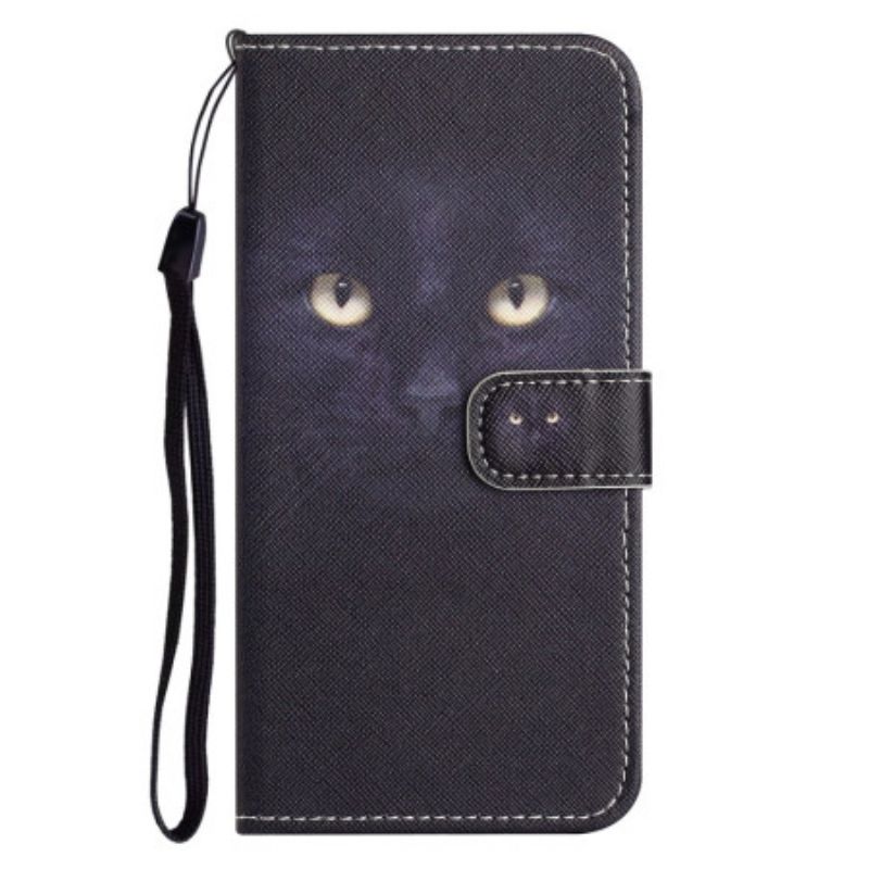 Lederhüllen Samsung Galaxy S26 Plus Handyhülle Schwarze Katze