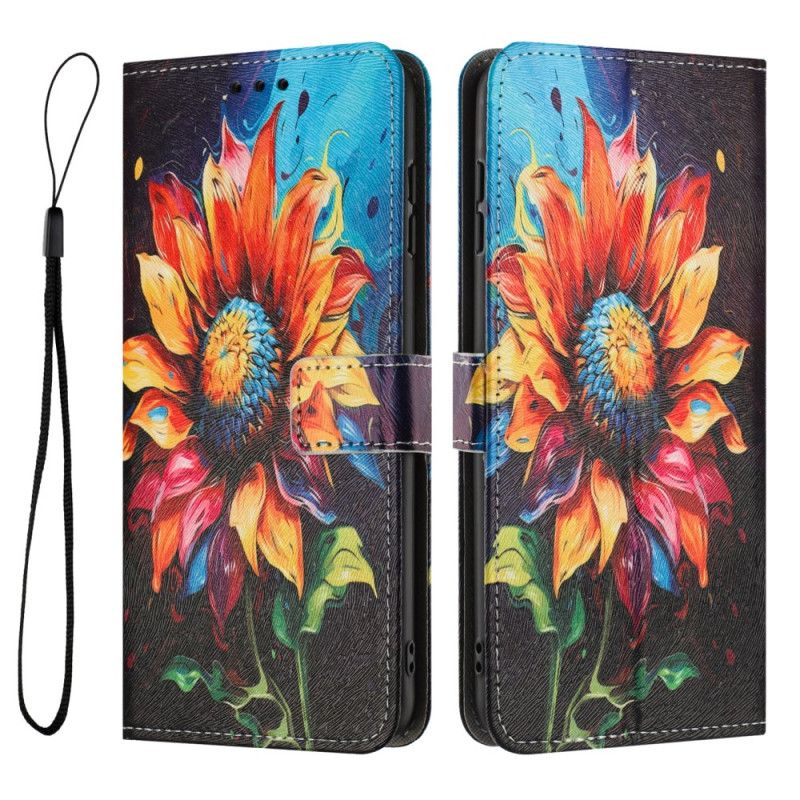 Lederhüllen Samsung Galaxy S26 Plus Handyhülle Sonnenblume