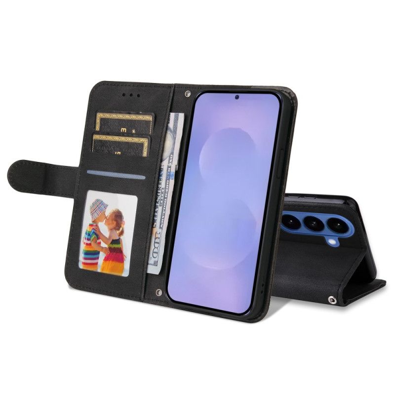 Lederhüllen Samsung Galaxy S26 Plus Handyhülle Zierniete