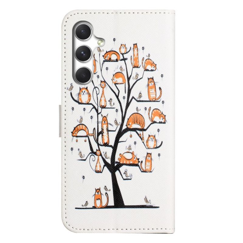 Lederhüllen Samsung Galaxy S26 Plus Katze Und Baum