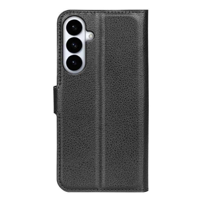 Lederhüllen Samsung Galaxy S26 Plus Kunstleder In Litschi-optik