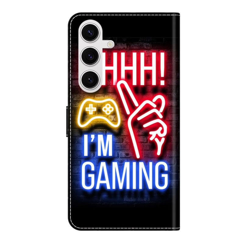 Lederhüllen Samsung Galaxy S26 Plus Neonmuster