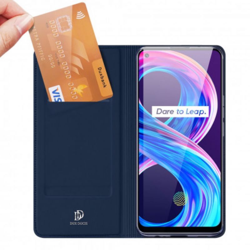 Flip Case Realme 8 / 8 Pro Skin Pro Dux Ducis