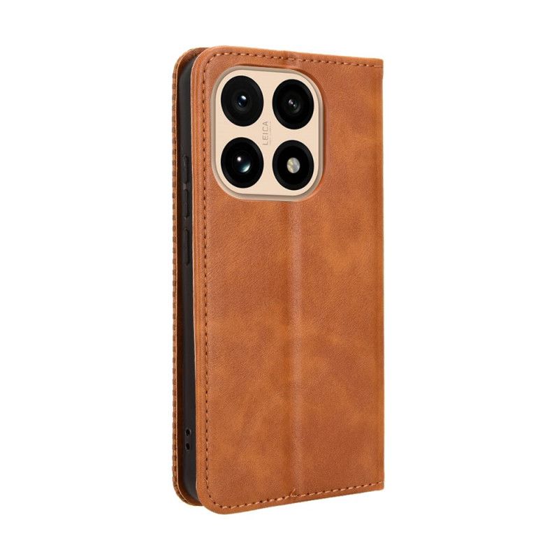 Flip Case Xiaomi 15t Handyhülle Vintage-besatz