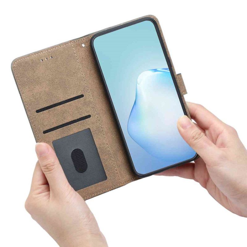 Lederhüllen Für Xiaomi 15t Linien Und Streifen