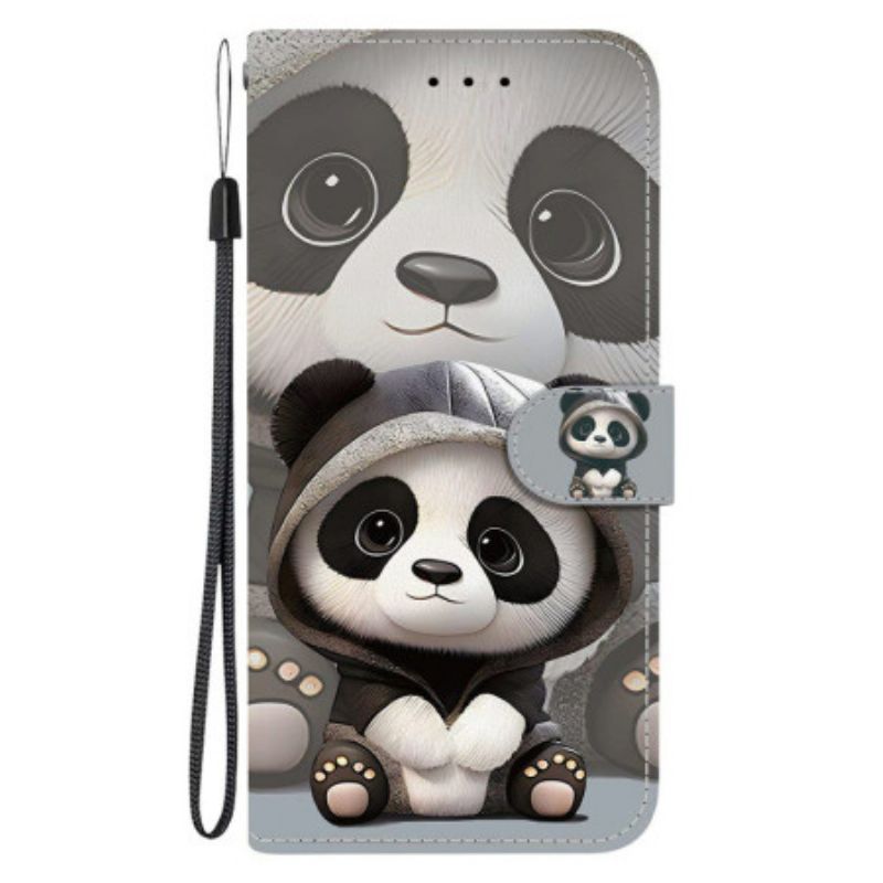 Lederhüllen Für Xiaomi 15t Niedlicher Panda