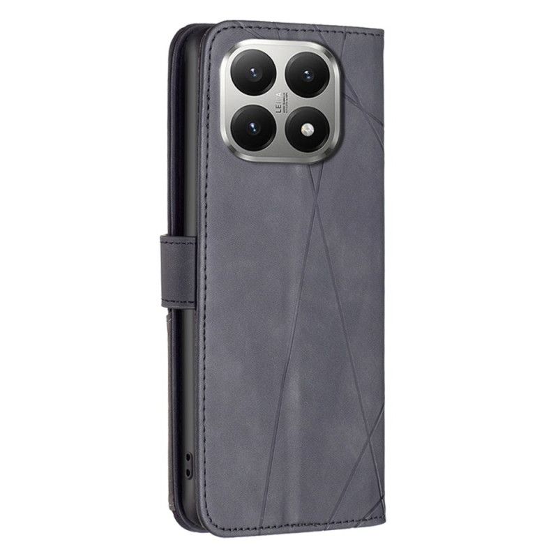 Lederhüllen Xiaomi 15t Geometrisches Muster (binfen Color)