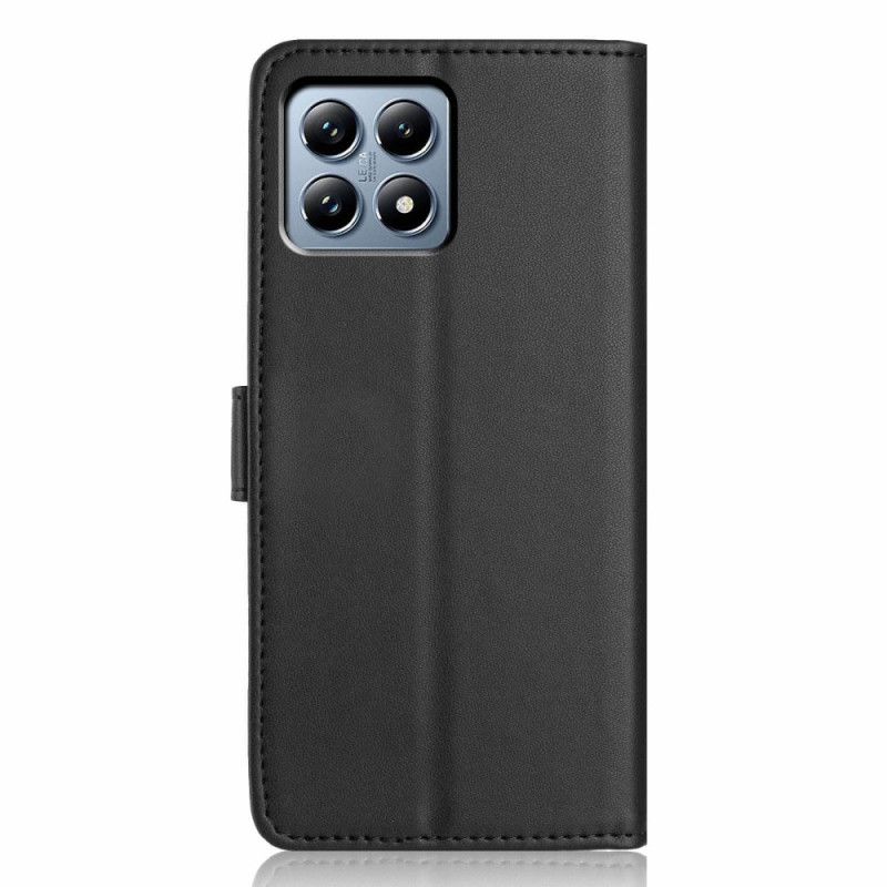 Lederhüllen Xiaomi 15t Handyhülle Glatte Lederoptik