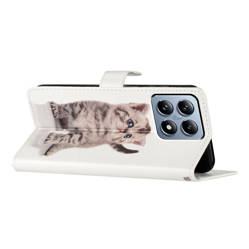 Lederhüllen Xiaomi 15t Handyhülle Süße Katze