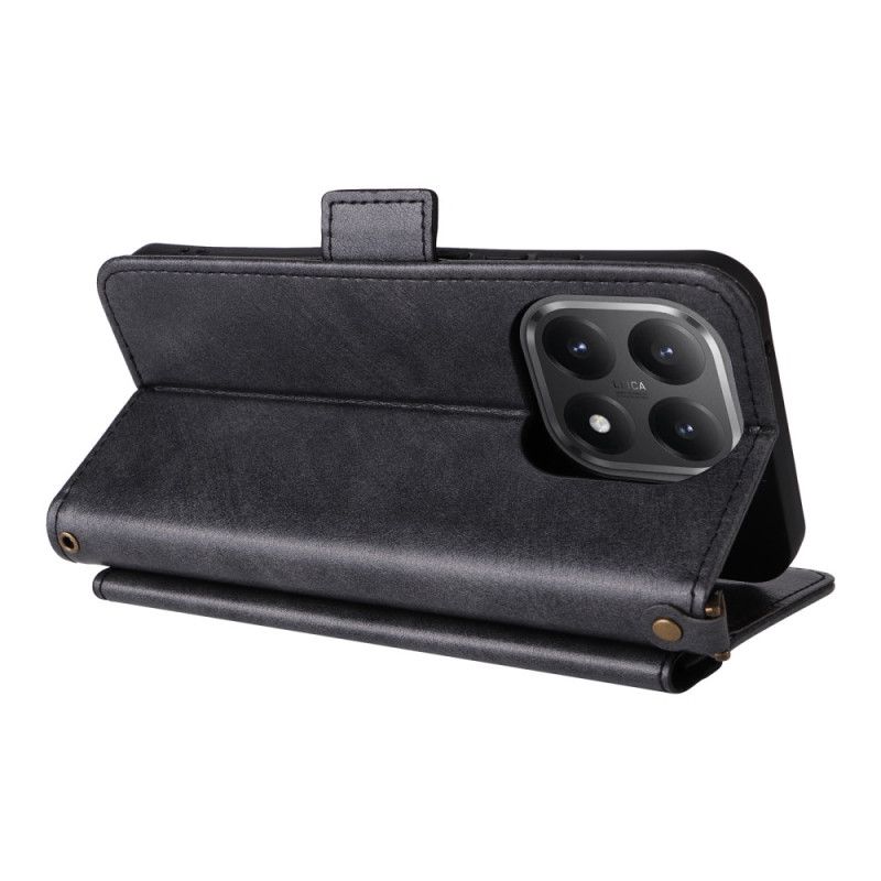 Lederhüllen Xiaomi 15t Handyhülle Vintage Mit Schulterriemen