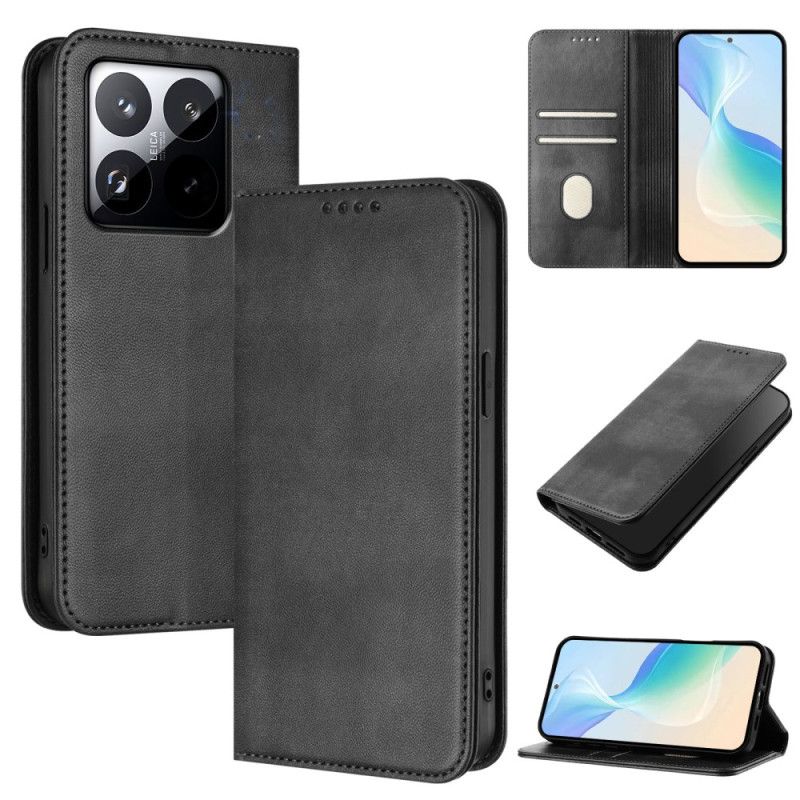 Lederhüllen Xiaomi 15t Vintage-geldbörse