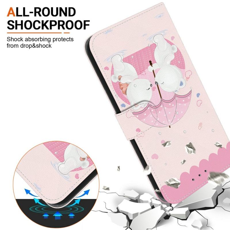 Lederhüllen Xiaomi 15t Zwei Teddybären