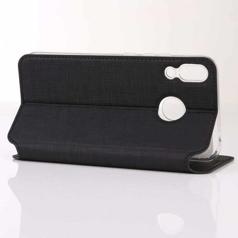 Flip Case Asus ZenFone 5 / 5Z Schwarz Texturiertes Vili Dmx