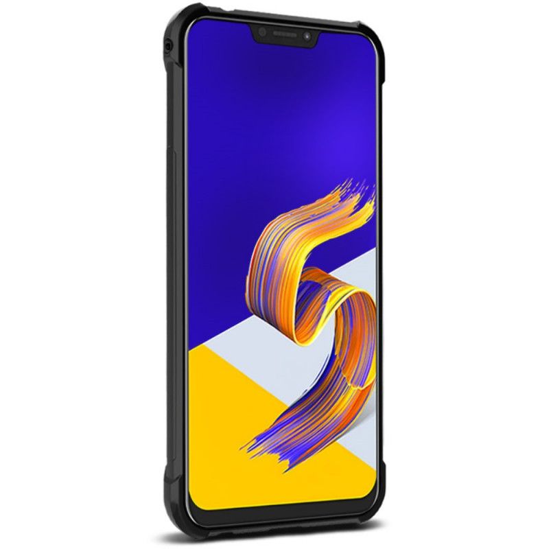 Hülle Asus ZenFone 5 / 5Z Imak Gebürstete Kohlefaser