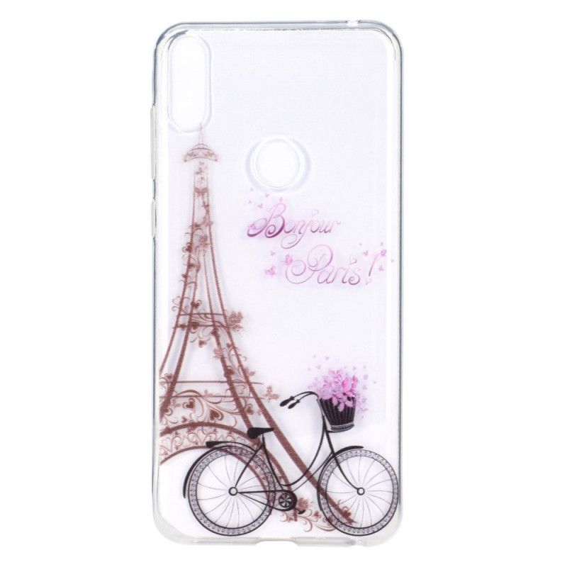 Hülle Asus ZenFone 5 / 5Z Transparent Hallo Paris