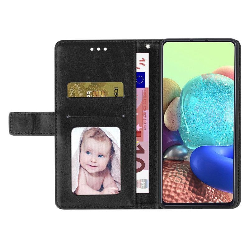 Flip Case Für Oppo Find X5 Lite Mit Kordel Y-riemendesign