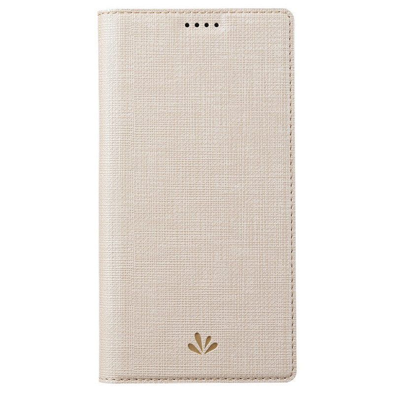 Flip Case Für Oppo Find X5 Lite Vili-stoffstruktur