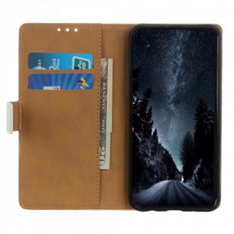 Flip Case Für Xiaomi Redmi Note 10 / 10S Blühender Baum