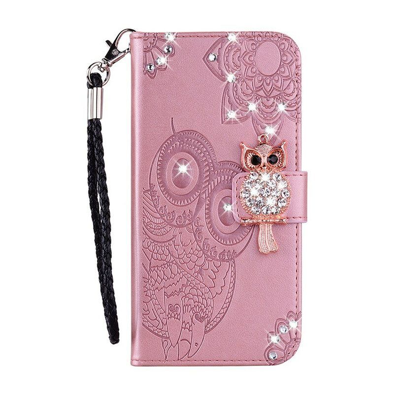 Flip Case Für Xiaomi Redmi Note 10 / 10S Eulen-mandala Und Charme