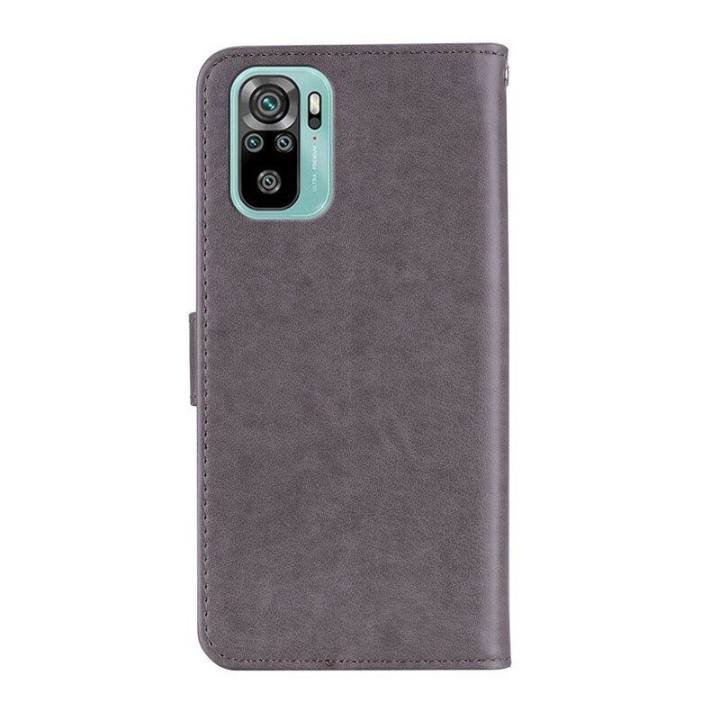 Flip Case Für Xiaomi Redmi Note 10 / 10S Eulen-mandala Und Charme