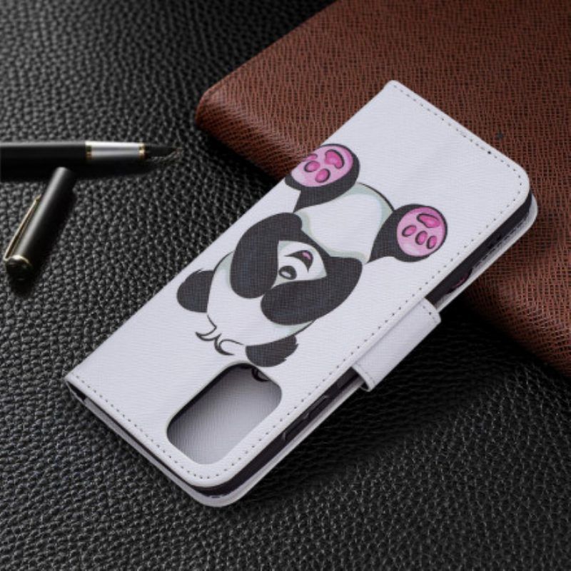 Flip Case Für Xiaomi Redmi Note 10 / 10S Panda-spaß