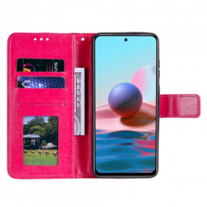 Flip Case Für Xiaomi Redmi Note 10 / 10S Sonnenmandala