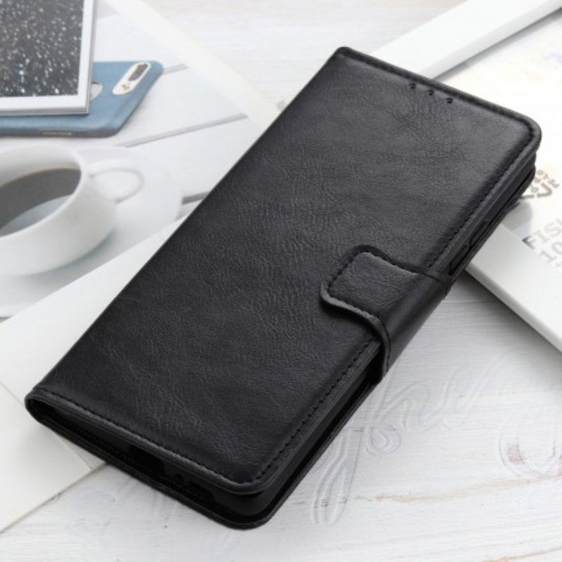 Flip Case Für Xiaomi Redmi Note 10 / 10S Wendeverschluss In Lederoptik