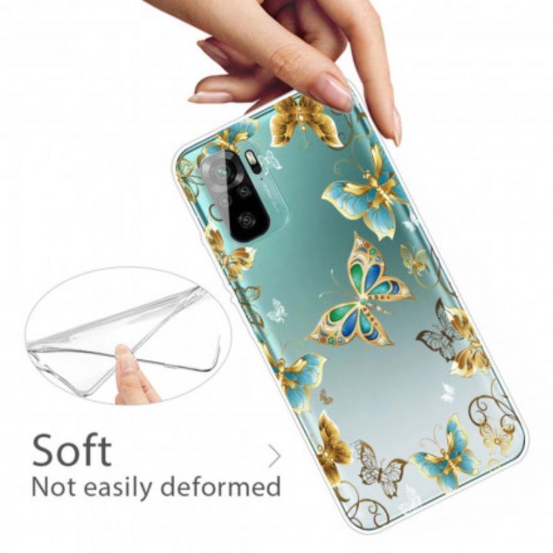 Handyhülle Für Xiaomi Redmi Note 10 / 10S Flug Der Schmetterlinge