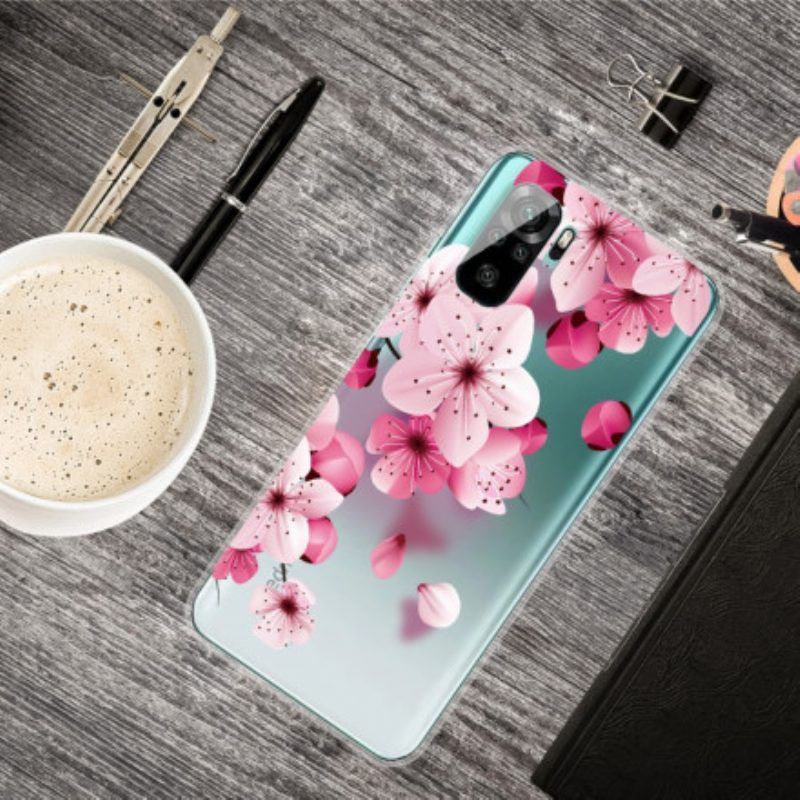 Hülle Für Xiaomi Redmi Note 10 / 10S Kleine Rosa Blumen
